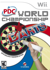 PDC World Championship Darts 2008 PAL Wii PAL box art